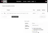 CMC Triggers coupon verification screenshot
