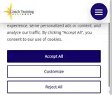 Coach Training Alliance coupon verification screenshot