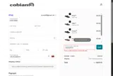 Cobian coupon verification screenshot
