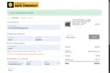 WELCOME10 coupon verification screenshot