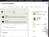 Cocoa Runners coupon verification screenshot