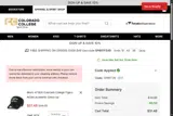 Colorado College Tigers coupon verification screenshot