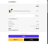 COCORRINA10 coupon verification screenshot