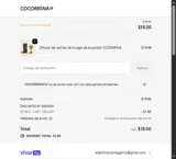 COCORRINA10 coupon verification screenshot