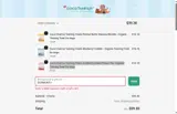 CocoTherapy coupon verification screenshot