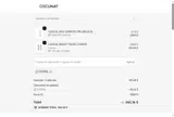 Cocunat Store coupon verification screenshot