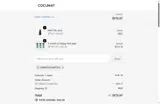 Cocunat Store coupon verification screenshot