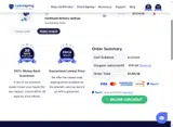WELCOME10 coupon verification screenshot