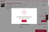 DEXI10 coupon verification screenshot