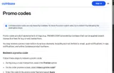 PROMOCODE1 coupon verification screenshot
