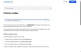 PROMOCODE1 coupon verification screenshot