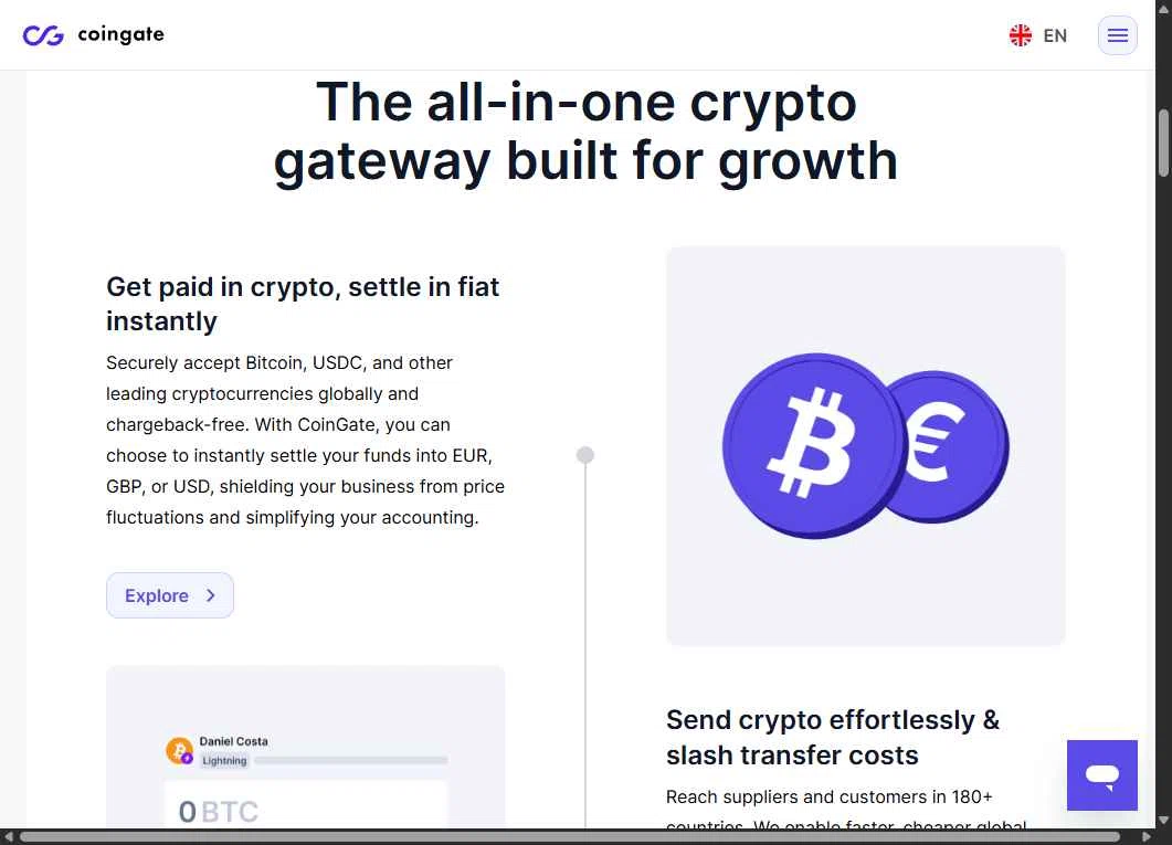 Coingate checkout page showing Coingate promo code box | Screenshot taken by SimplyCodes community member on Feb 4, 2026