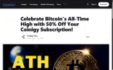 Coinigy coupon verification screenshot