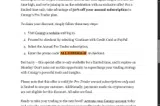 Coinigy coupon verification screenshot