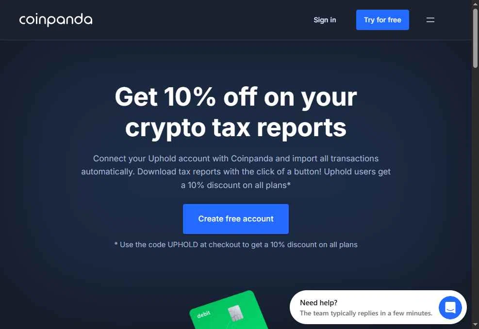 Coinpanda checkout page showing Coinpanda coupon code box | Screenshot taken by SimplyCodes community member on Jan 23, 2026