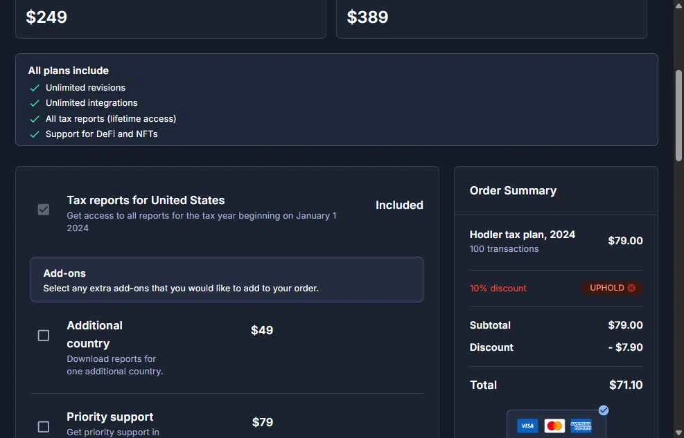 Coinpanda checkout page showing Coinpanda coupon code box | Screenshot taken by SimplyCodes community member on Aug 20, 2025