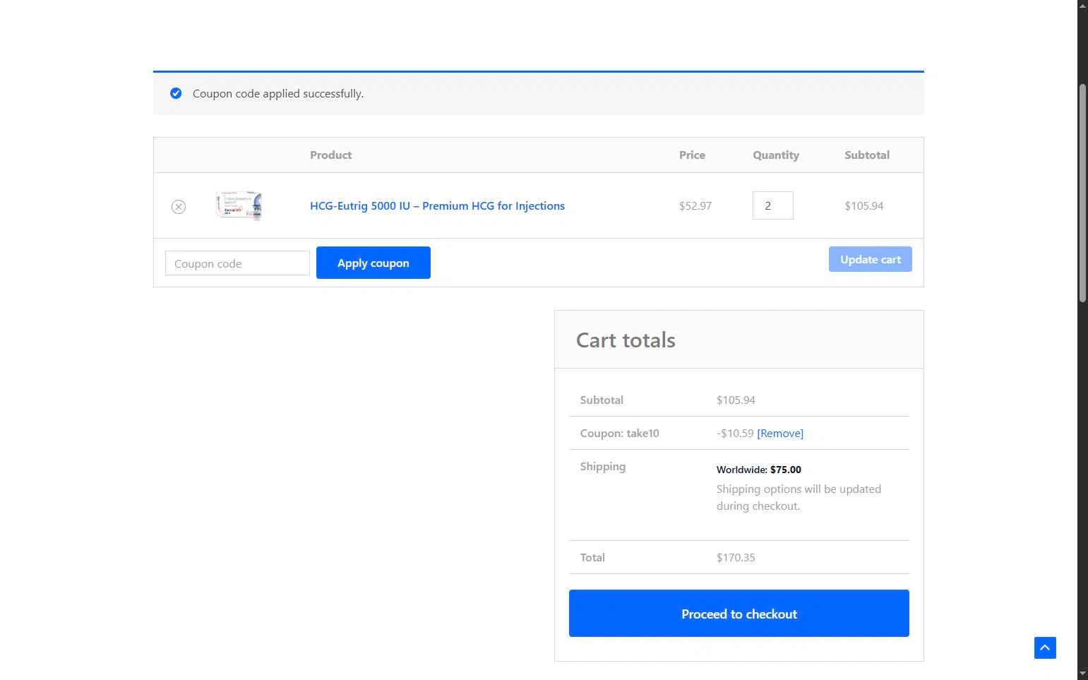 Colin F. Watson checkout page showing Colin F. Watson coupon code box | Screenshot taken by SimplyCodes community member on Oct 28, 2025