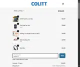 Colitt coupon verification screenshot