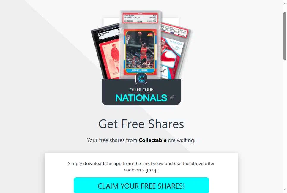 Collectable checkout page showing Collectable promo code box | Screenshot taken by SimplyCodes community member on Jul 13, 2025