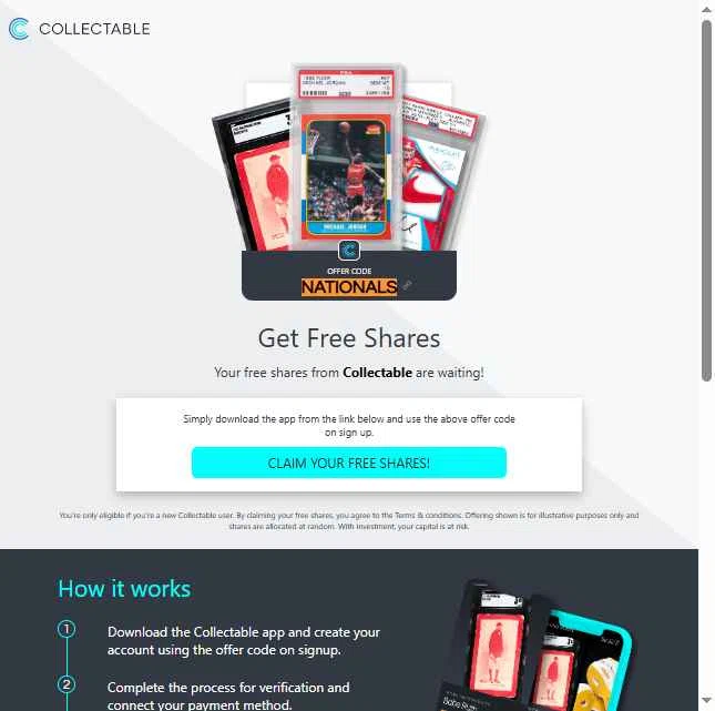 Collectable checkout page showing Collectable promo code box | Screenshot taken by SimplyCodes community member on Jan 29, 2026