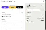 Collection Prints coupon verification screenshot