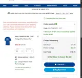 HSJTHKYIO2 coupon verification screenshot