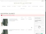 Cologne & Cotton coupon verification screenshot