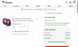 VISA25 coupon verification screenshot