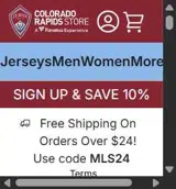 TSEMLS26 coupon verification screenshot