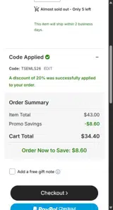 Colorado Rapids coupon verification screenshot