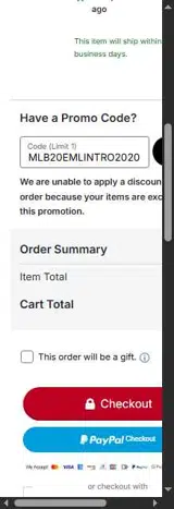 Colorado Rockies coupon verification screenshot