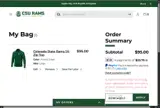 Colorado State Rams coupon verification screenshot