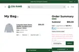 Colorado State Rams coupon verification screenshot