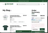 Colorado State Rams coupon verification screenshot