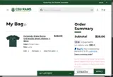 Colorado State Rams coupon verification screenshot