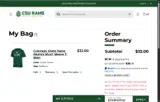 Colorado State Rams coupon verification screenshot