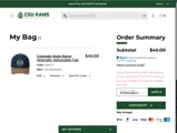 Colorado State Rams coupon verification screenshot
