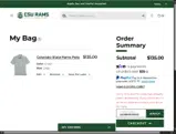 Colorado State Rams coupon verification screenshot