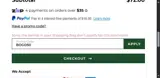 Colorado State Rams coupon verification screenshot