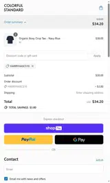 harryhascs10 coupon verification screenshot