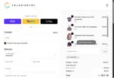 Colorimetry coupon verification screenshot