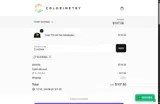 Colorimetry coupon verification screenshot