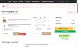 Coloured Contacts US coupon verification screenshot