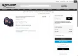 Columbus Blue Jackets Shop coupon verification screenshot