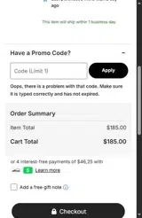 Columbus Crew coupon verification screenshot