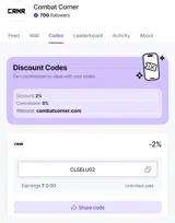 CLSELU02 coupon verification screenshot