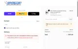 Competition Motorsport coupon verification screenshot