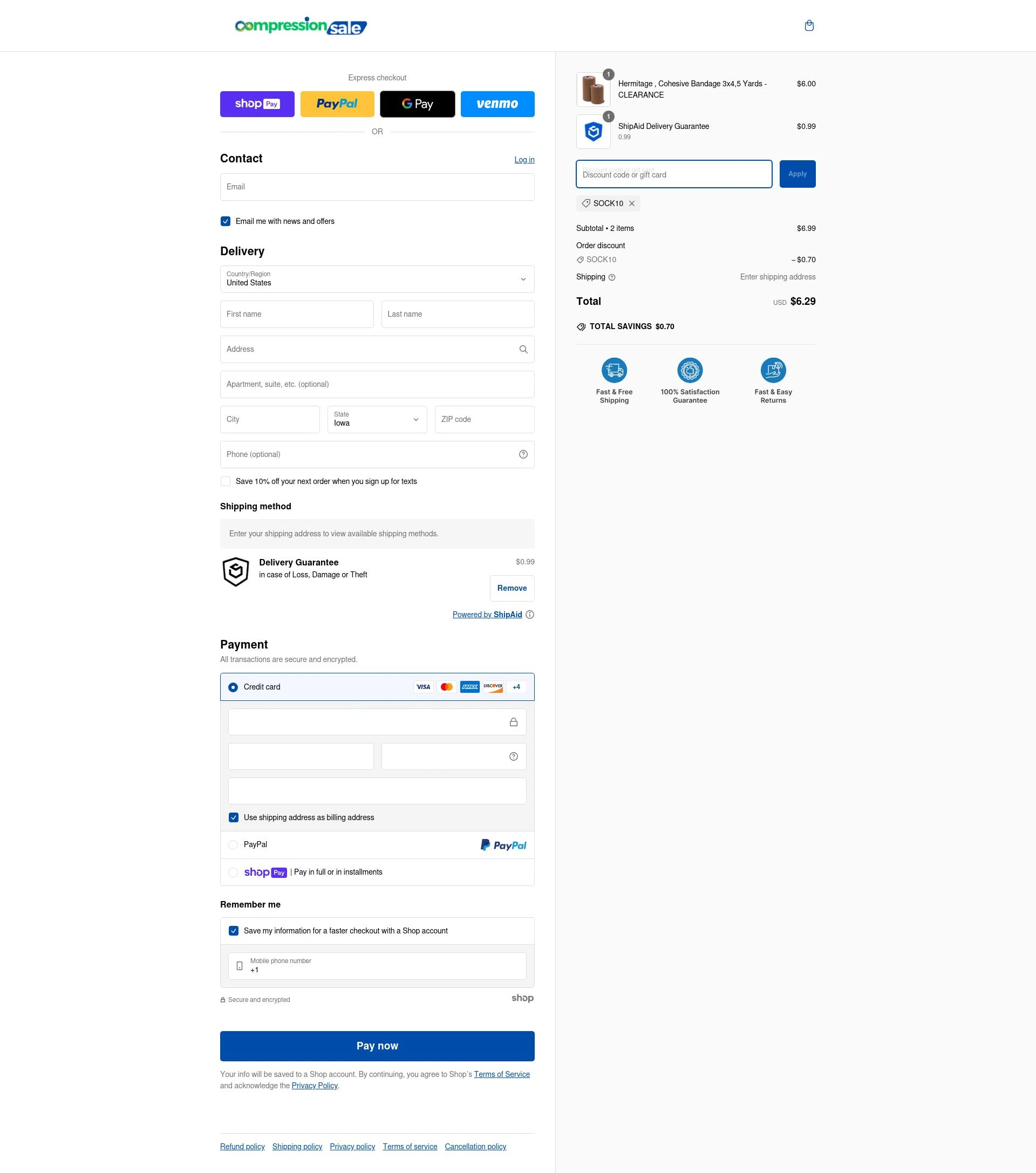 how to use Compressionsale.com coupons