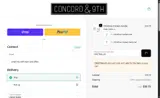 Concord & 9th coupon verification screenshot