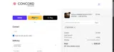 CONCORD AEROSPACE coupon verification screenshot